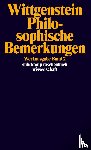 Wittgenstein, Ludwig - Philosophische Bemerkungen