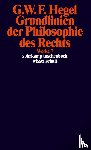 Hegel, Georg Wilhelm Friedrich - Grundlinien der Philosophie des Rechts oder Naturrecht und Staatswissenschaft im Grundrisse