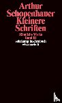 Schopenhauer, Arthur - Kleinere Schriften