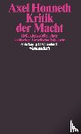 Honneth, Axel - Kritik der Macht