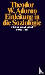 Adorno, Theodor W. - Einleitung in die Soziologie