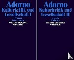 Adorno, Theodor W. - Gesammelte Schriften in 20 Bänden