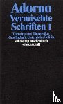 Adorno, Theodor W. - Gesammelte Schriften in 20 Bänden
