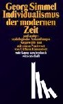 Simmel, Georg - Individualismus der modernen Zeit