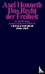 Honneth, Axel - Das Recht der Freiheit