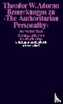 Adorno, Theodor W. - Bemerkungen zu >The Authoritarian Personality<