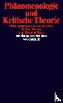  - Phänomenologie und Kritische Theorie