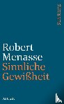 Menasse, Robert - Sinnliche Gewißheit