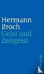 Broch, Hermann - Geist und Zeitgeist