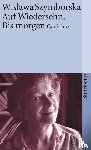 Szymborska, Wislawa - Auf Wiedersehen. Bis morgen