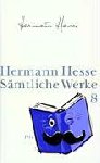 Hesse, Hermann - Die Erzählungen 3. 1911-1954