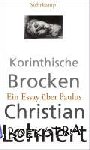 Lehnert, Christian - Korinthische Brocken