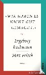 Bachmann, Ingeborg, Frisch, Max - Salzburger Bachmann Edition