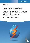 Ma, Jianmin - Liquid Electrolyte Chemistry for Lithium Metal Batteries