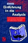 Sonar, Thomas - Einführung in die Analysis - Unter besonderer Berücksichtigung ihrer historischen Entwicklung für Studierende des Lehramtes