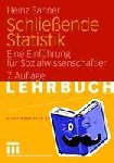 Heinz Sahner - Schliessende Statistik - Eine Einfuhrung Fur Sozialwissenschaftler