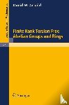Arnold, D. M. - Finite Rank Torsion Free Abelian Groups and Rings