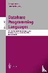  - Database Programming Languages