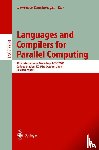  - Languages and Compilers for Parallel Computing