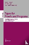  - Types for Proofs and Programs