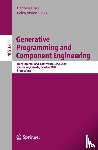  - Generative Programming and Component Engineering