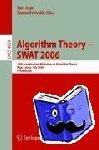  - Algorithm Theory - SWAT 2006 - 10th Scandinavian Workshop on Algorithm Theory, Riga, Latvia, July 6-8, 2006, Proceedings