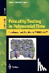 Dietzfelbinger, Martin - Primality Testing in Polynomial Time