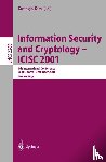  - Information Security and Cryptology - ICISC 2001