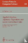  - Applied Algebra, Algebraic Algorithms and Error-Correcting Codes