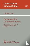  - Fundamentals of Computation Theory