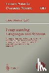  - Programming Languages and Systems