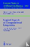 Alain Lecomte, Francois Lamarche, Guy Perrier - Logical Aspects of Computational Linguistics