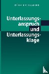 Jorg Fritzsche - Unterlassungsanspruch Und Unterlassungsklage
