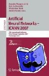  - Artificial Neural Networks - ICANN 2007 - 17th International Conference, Porto, Portugal, September 9-13, 2007, Proceedings, Part II