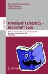  - Progress in Cryptology - INDOCRYPT 2008 - 9th International Conference on Cryptology in India, Kharagpur, India, December 14-17, 2008. Proceedings