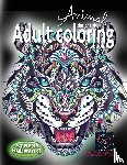 Coloring, Happy Arts - Adult coloring book stress relieving animal designs