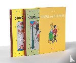 Hergé - Stups und Steppke, Band 1 und 2 im Schuber