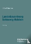Möller, Gerd, Bebensee, Jens - Landesbauordnung Schleswig-Holstein