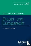 Röckinghausen, Marc, Michaelis, Lars Oliver, Bätge, Frank, Hildebrandt, Uta - Staats- und Europarecht