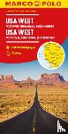  - Marco Polo Wegenkaart USA West