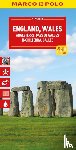  - Marco Polo Wegenkaart Engeland / Wales 2k-set