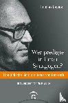 Lapide, Pinchas - Wer predigte in ihren Synagogen?