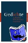 Goethe, Johann Wolfgang von - Gedichte