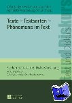  - Texte - Textsorten - Phaenomene im Text