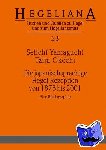 Yamaguchi, Seiichi, Okochi, Taiju - Die Japanischsprachige Hegel-Rezeption Von 1878 Bis 2001 - Eine Bibliographie
