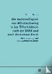 Edwards, Shalene - Die Rechtmaeßigkeit Von Whistleblowing in Der Oeffentlichkeit Nach Der Emrk Und Nach Deutschem Recht
