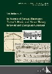  - In Search of Perfect Harmony: Tartini’s Music and Music Theory in Local and European Contexts