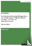 Annika Onken - Das Marionettentheater im Bildungsdiskurs des 18. Jahrhunderts. "Wilhelm Meisters Lehrjahre" und "UEber das Marionettentheater"