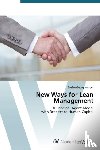 Hunger, Stefan Georg - New Ways for Lean Management