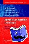  - Advances in Machine Learning II - Dedicated to the memory of Professor Ryszard S. Michalski